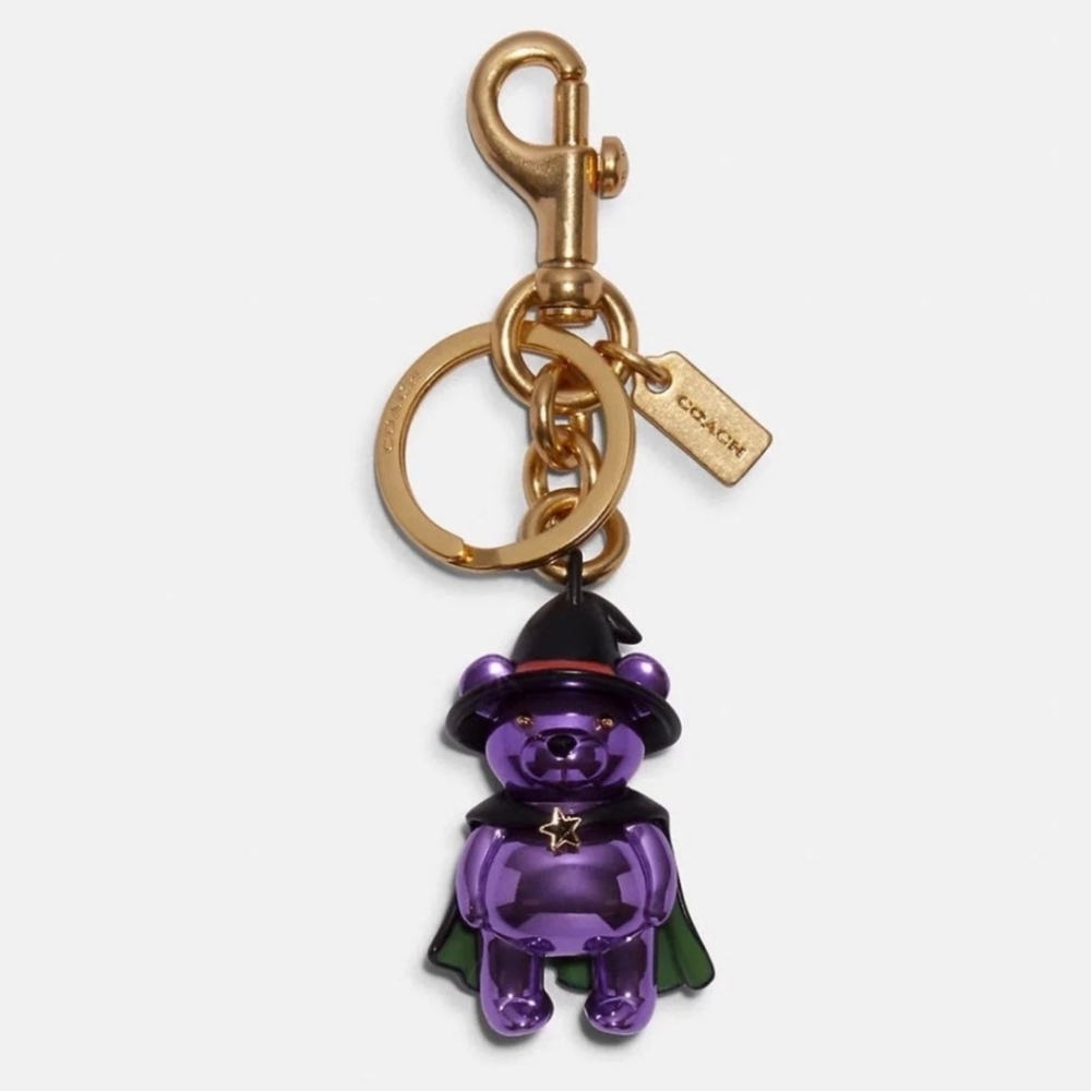 Coach Halloween witch 🧙‍♀️ bear charm